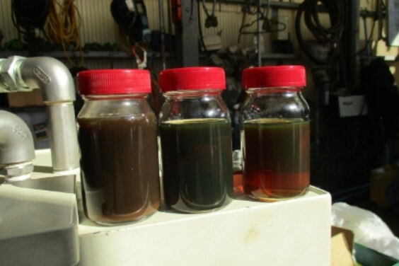 油水分離後の重油